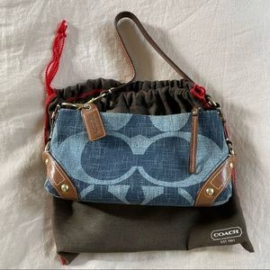 Coach Signature C Denim purse